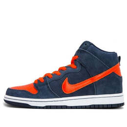 Nike: Синие кроссовки  SB Dunk High Pro