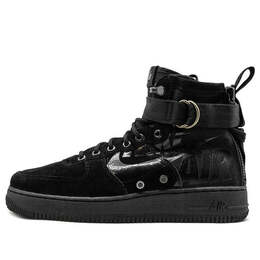 Nike: Чёрные кроссовки  SF Air Force 1