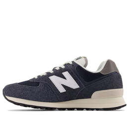 New Balance: Синие кроссовки  574