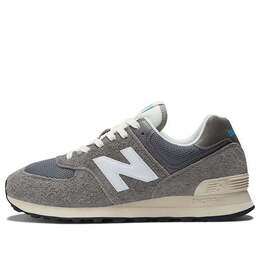 New Balance: Серые кроссовки  574