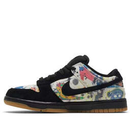 Nike: Чёрные кроссовки  SB Dunk Low