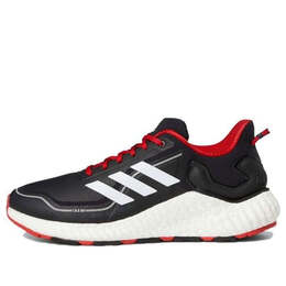 Adidas: Чёрные кроссовки 
