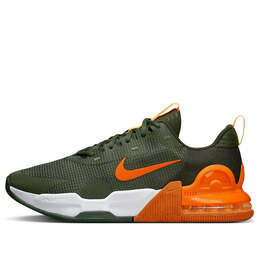 Nike: Зелёные кроссовки  Air Max