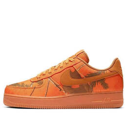 Nike: Оранжевые кроссовки  Air Force 1 Low