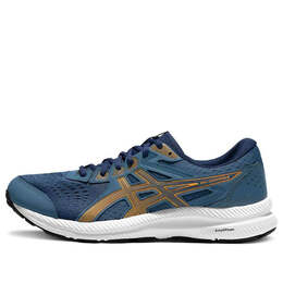 Asics: Синие кроссовки 