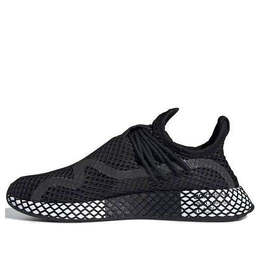 Adidas: Чёрные кроссовки  Deerupt