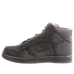 Nike: Чёрные кроссовки  Dunk High