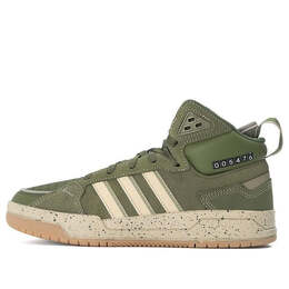 Adidas: Зелёные кроссовки 