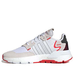 Adidas: Белые кроссовки  Nite Jogger