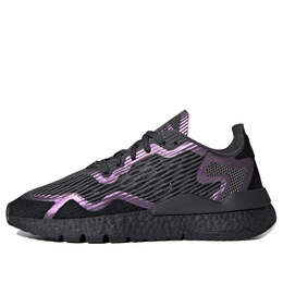 Adidas: Фиолетовые кроссовки  Nite Jogger