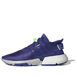 Adidas: Синие кроссовки 