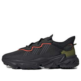 Adidas: Чёрные кроссовки  Ozweego