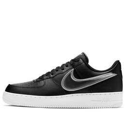 Nike: Чёрные кроссовки  Air Force 1