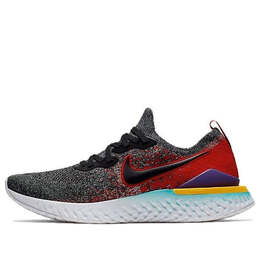 Nike: Чёрные кроссовки  Epic React Flyknit 2