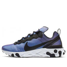 Nike: Чёрные кроссовки  React Element 55