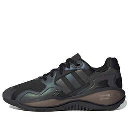 Adidas: Чёрные кроссовки  ZX