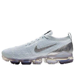 Nike: Серебристые кроссовки  Air Vapormax Flyknit 3