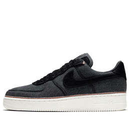 Nike: Чёрные кроссовки  Air Force 1 Low Premium