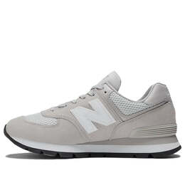 New Balance: Серые кроссовки  574