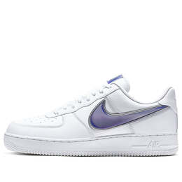 Nike: Фиолетовые кроссовки  Air Force 1