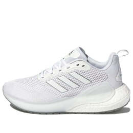 Adidas: Серебристые кроссовки 