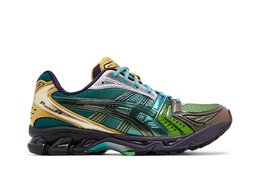 Asics: Зелёные кроссовки  Gel-Kayano 14