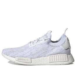 Adidas: Белые кроссовки  NMD_R1 Primeknit