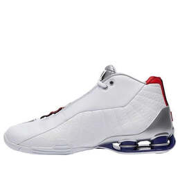 Nike: Белые кроссовки  Shox BB4