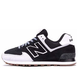 New Balance: Чёрные кроссовки  574