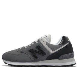 New Balance: Серые кроссовки  574