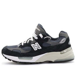 New Balance: Синие кроссовки  992