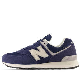 New Balance: Синие кроссовки  574