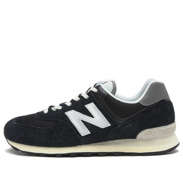 New Balance: Чёрные кроссовки  574