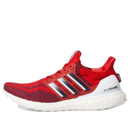 Adidas: Красные кроссовки  UltraBoost