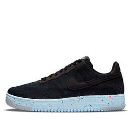 Nike: Чёрные кроссовки  Air Force 1 Crater Flyknit