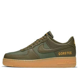 Nike: Зелёные кроссовки  Air Force 1 Low