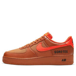 Nike: Оранжевые кроссовки  Air Force 1 Low