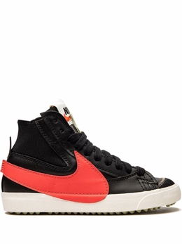 Nike: Чёрные кеды  Blazer Mid 77