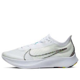 Nike: Белые кроссовки  Zoom Fly