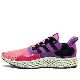 Adidas: Фиолетовые кроссовки  ZX 4000 4D