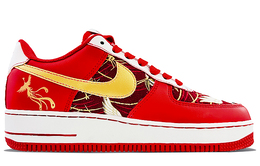 Nike: Красные кроссовки  Air Force 1