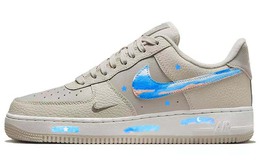 Nike: Тёмные кроссовки  Air Force 1