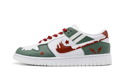 Nike: Белые кроссовки  Dunk