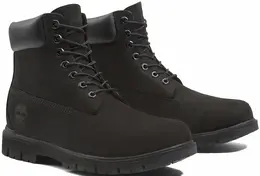 Timberland: Чёрные ботинки 