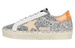 Golden Goose: Серебристые кроссовки 