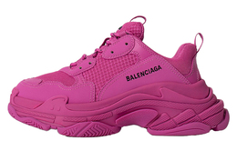 Balenciaga: Розовые кроссовки  Triple S