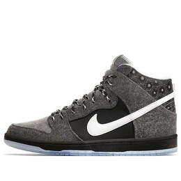 Nike: Чёрные кроссовки  SB Dunk High