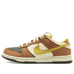 Nike: Коричневые кроссовки  SB Dunk Low Pro