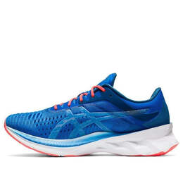 Asics: Синие кроссовки 