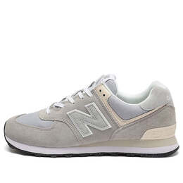 New Balance: Серые кроссовки  574